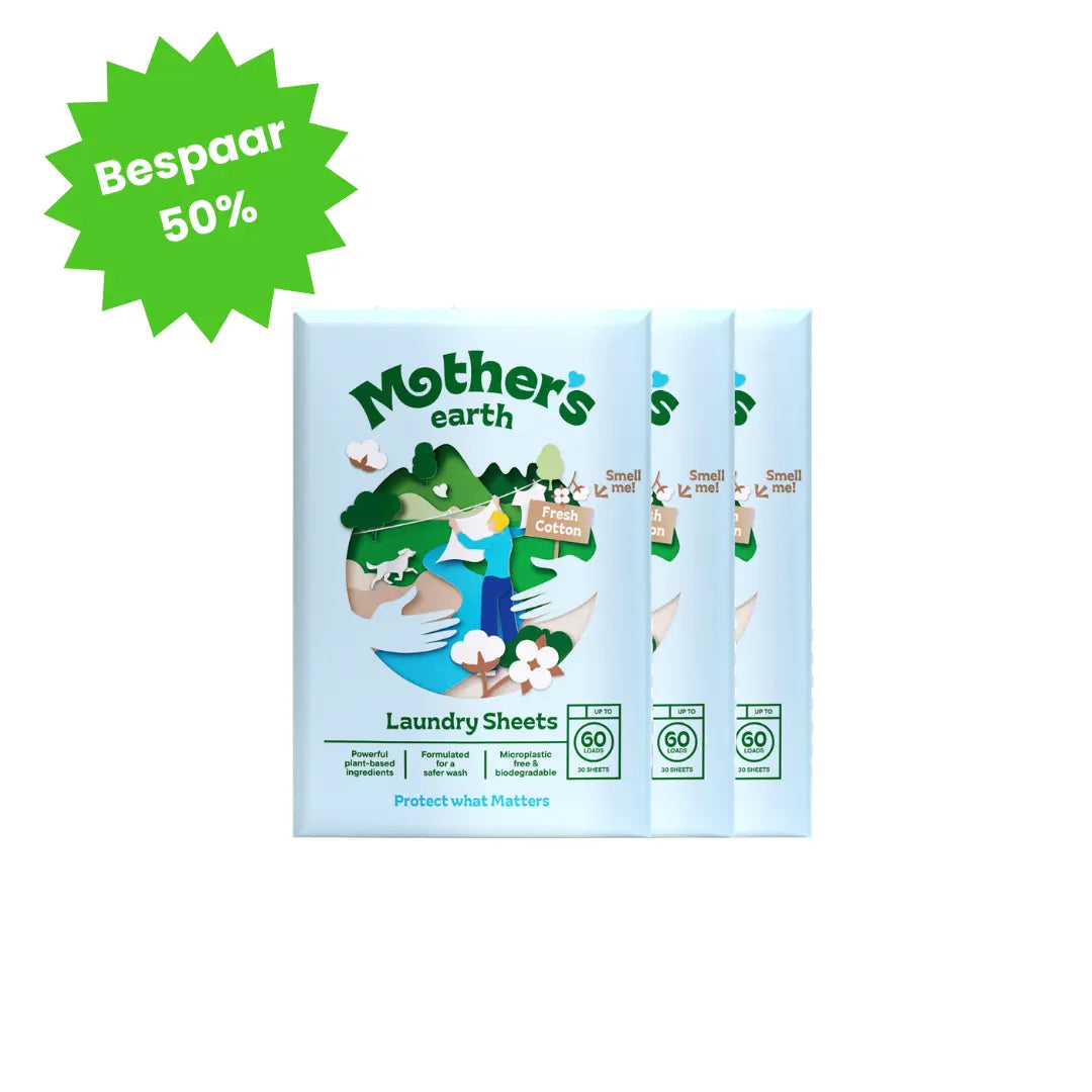 Eenmalige Aanbieding | Milieuvriendelijke Wasstrips Mother's Earth
