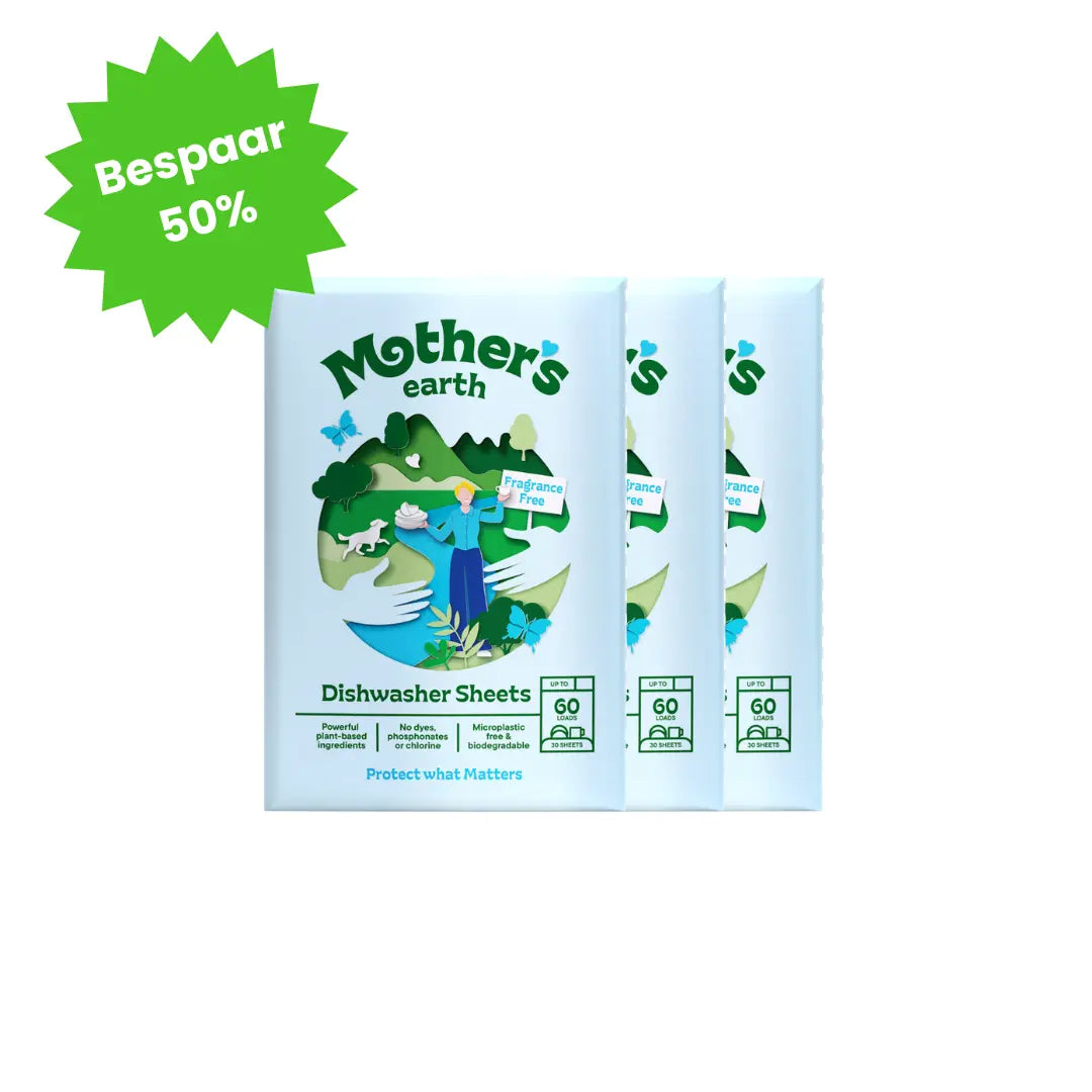 Eenmalige Aanbieding | Milieuvriendelijke Vaatwasstrips Mother's Earth