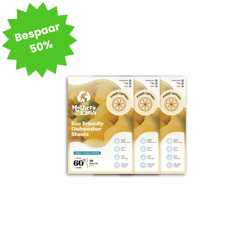 Eenmalige Aanbieding | Milieuvriendelijke Vaatwasstrips Mother's Earth