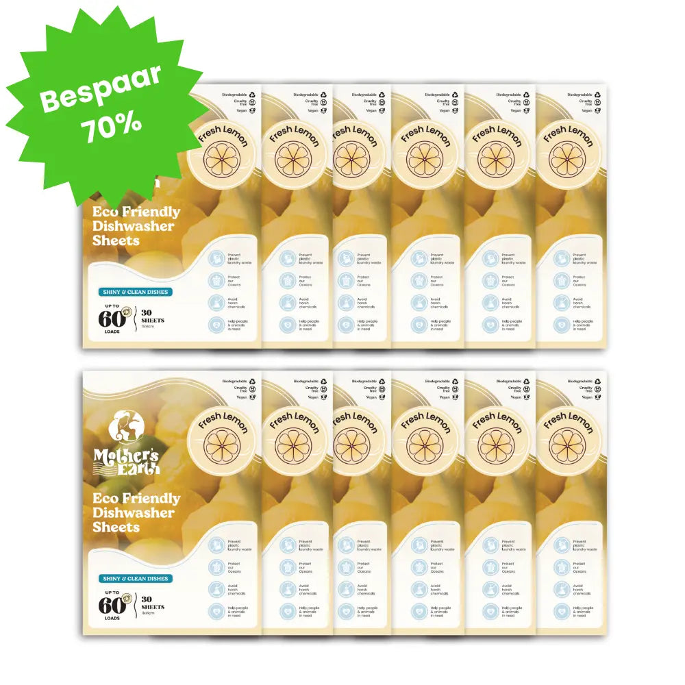 Eenmalige Aanbieding | Milieuvriendelijke Vaatwasstrips Mother's Earth
