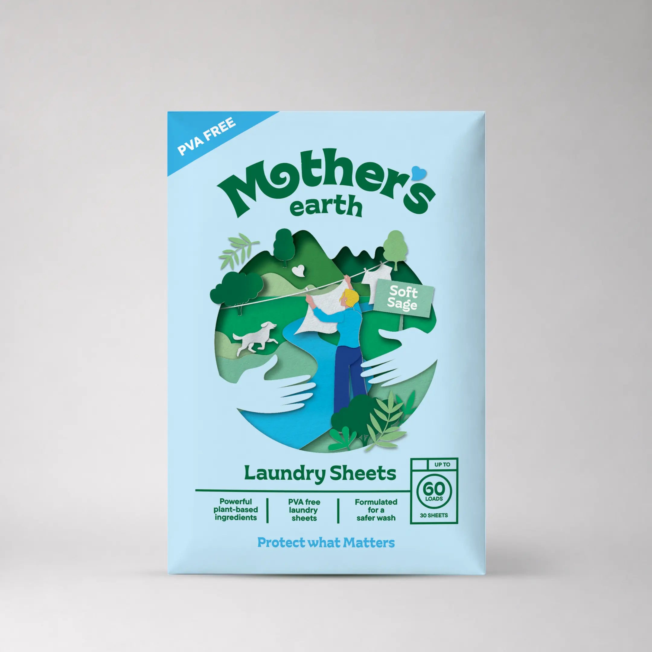 Europa's Eerste PVA Vrije Wasstrip Mother's Earth