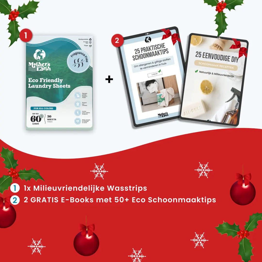 Milieuvriendelijke Wasstrips + Gratis Cadeaus Mother's Earth