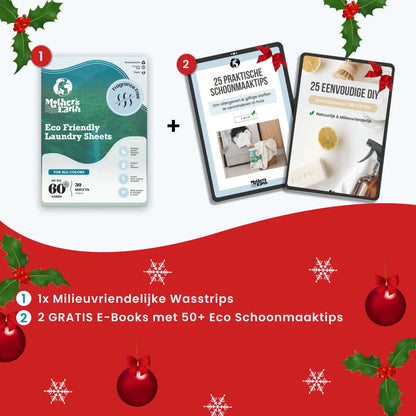 Milieuvriendelijke Wasstrips + Gratis Cadeaus Mother's Earth