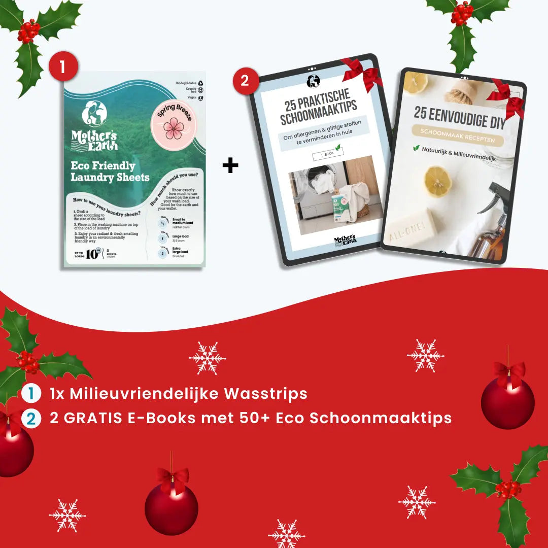 Milieuvriendelijke Wasstrips + Gratis Cadeaus Mother's Earth