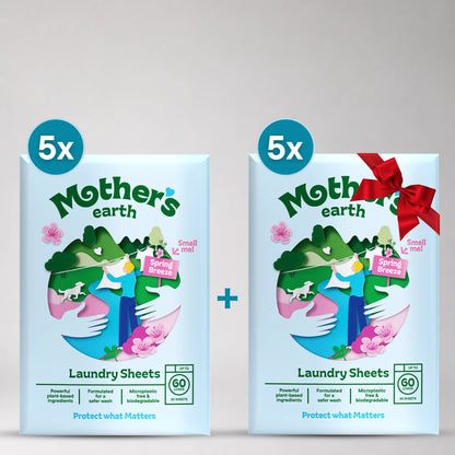 Milieuvriendelijke Wasstrips (1,4,10) Mother's Earth