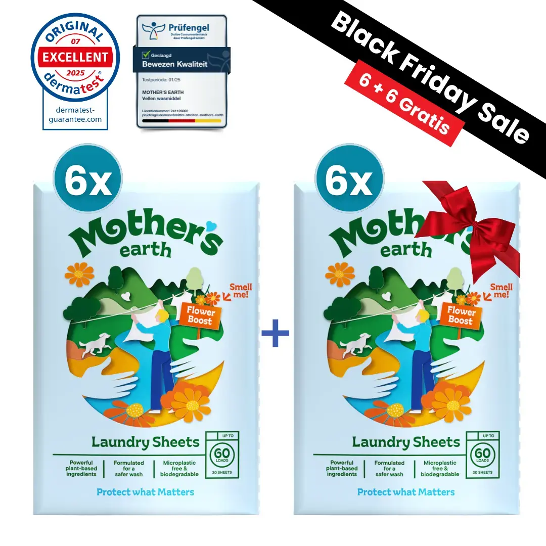 Milieuvriendelijke Wasstrips + Geurparels Voordeelbundel - Black Friday Mother's Earth