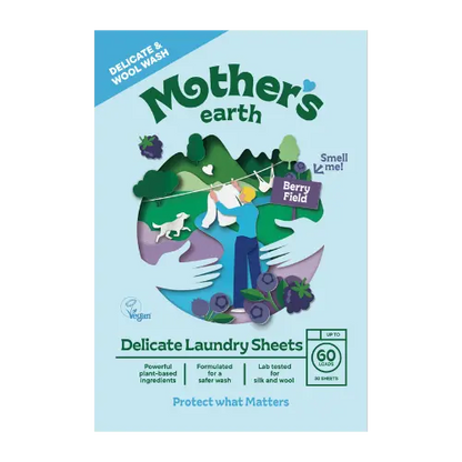 Laundry Detergent Sheet - Silk & Wool (Gift) Mother's Earth NL