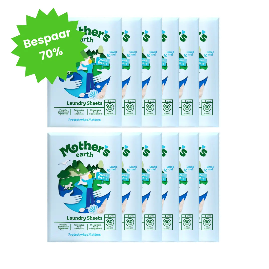 Eenmalige Aanbieding | Milieuvriendelijke Wasstrips Mother's Earth