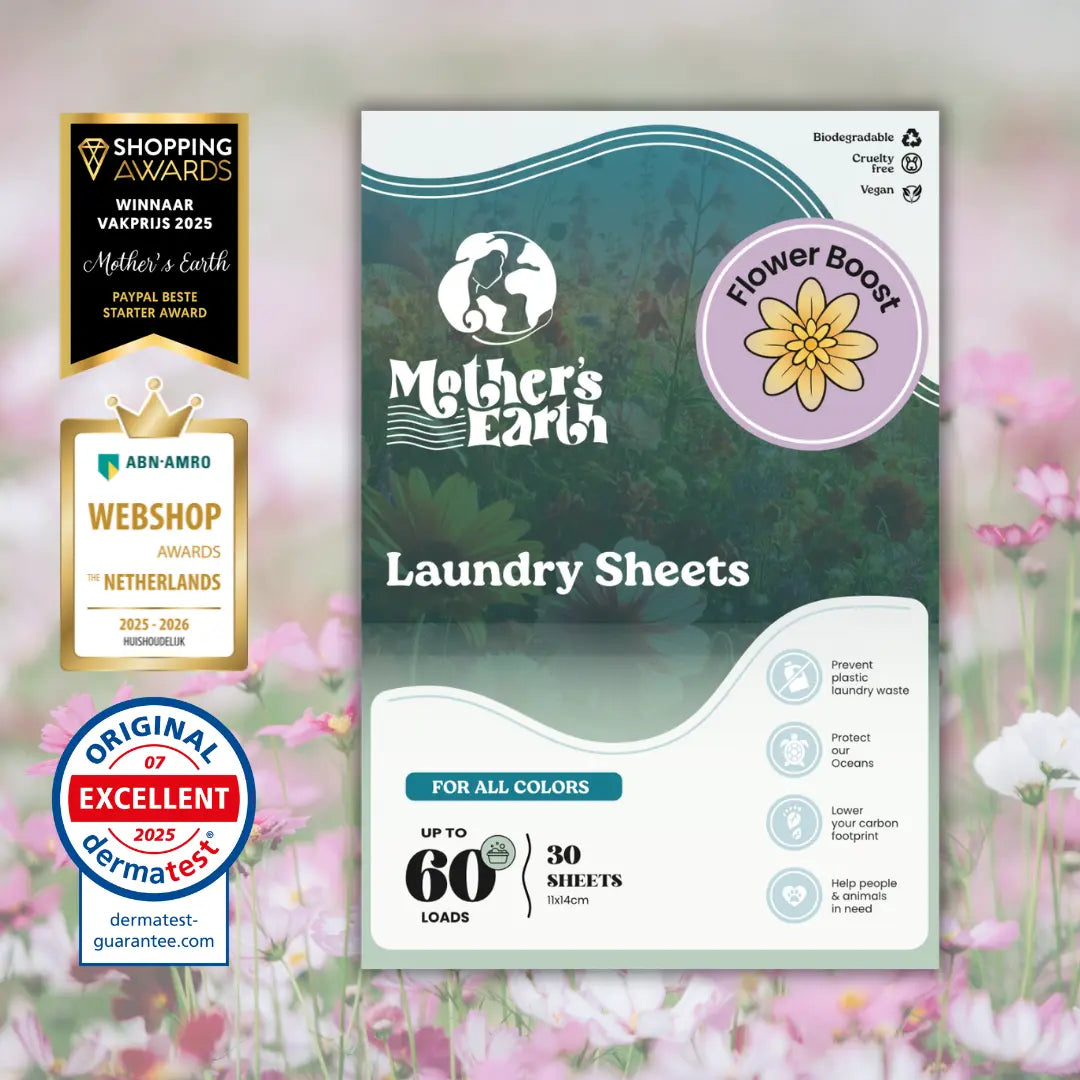 Milieuvriendelijke Wasstrips Bloemenkracht Mother's Earth
