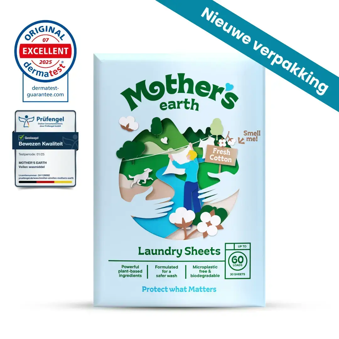 Milieuvriendelijke Wasstrips Mother's Earth