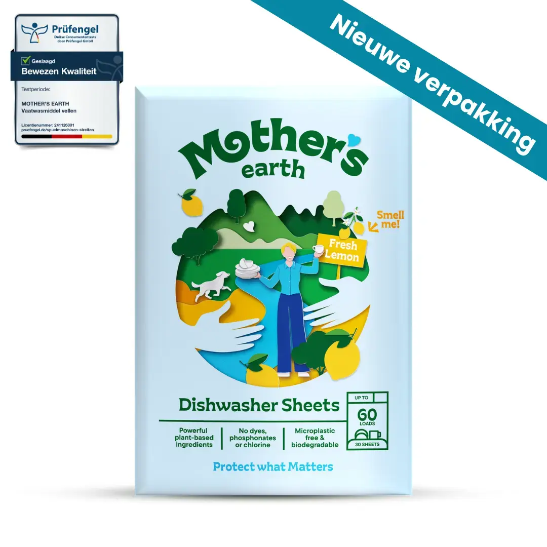 Milieuvriendelijke Vaatwasstrips Mother's Earth