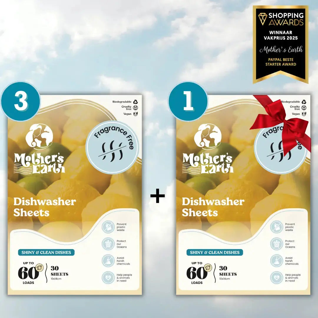 Milieuvriendelijke Vaatwasstrips Mother's Earth