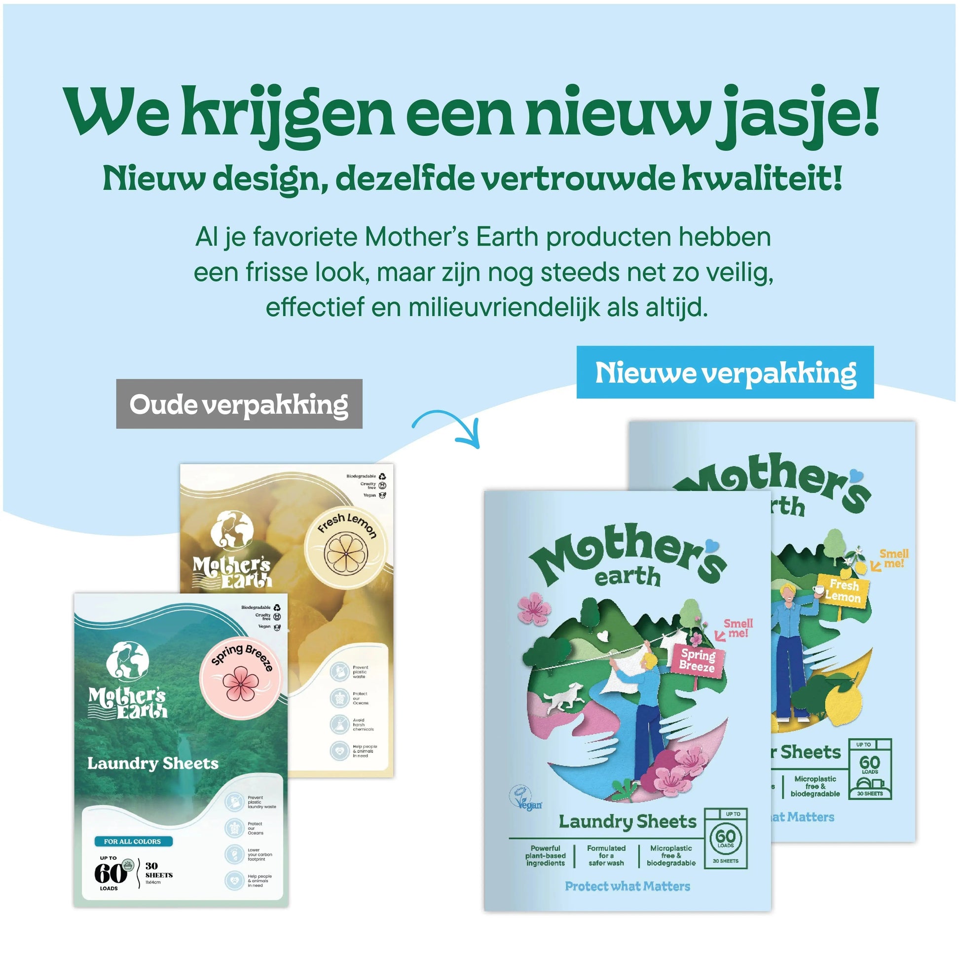 Milieuvriendelijke Vaatwasstrips Mother's Earth NL