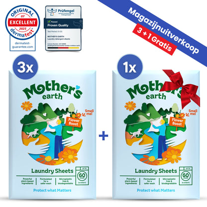 Milieuvriendelijke Wasstrips Mother's Earth