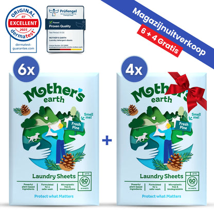 Milieuvriendelijke Wasstrips Mother's Earth