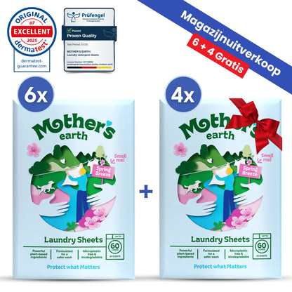 Milieuvriendelijke Wasstrips Mother's Earth