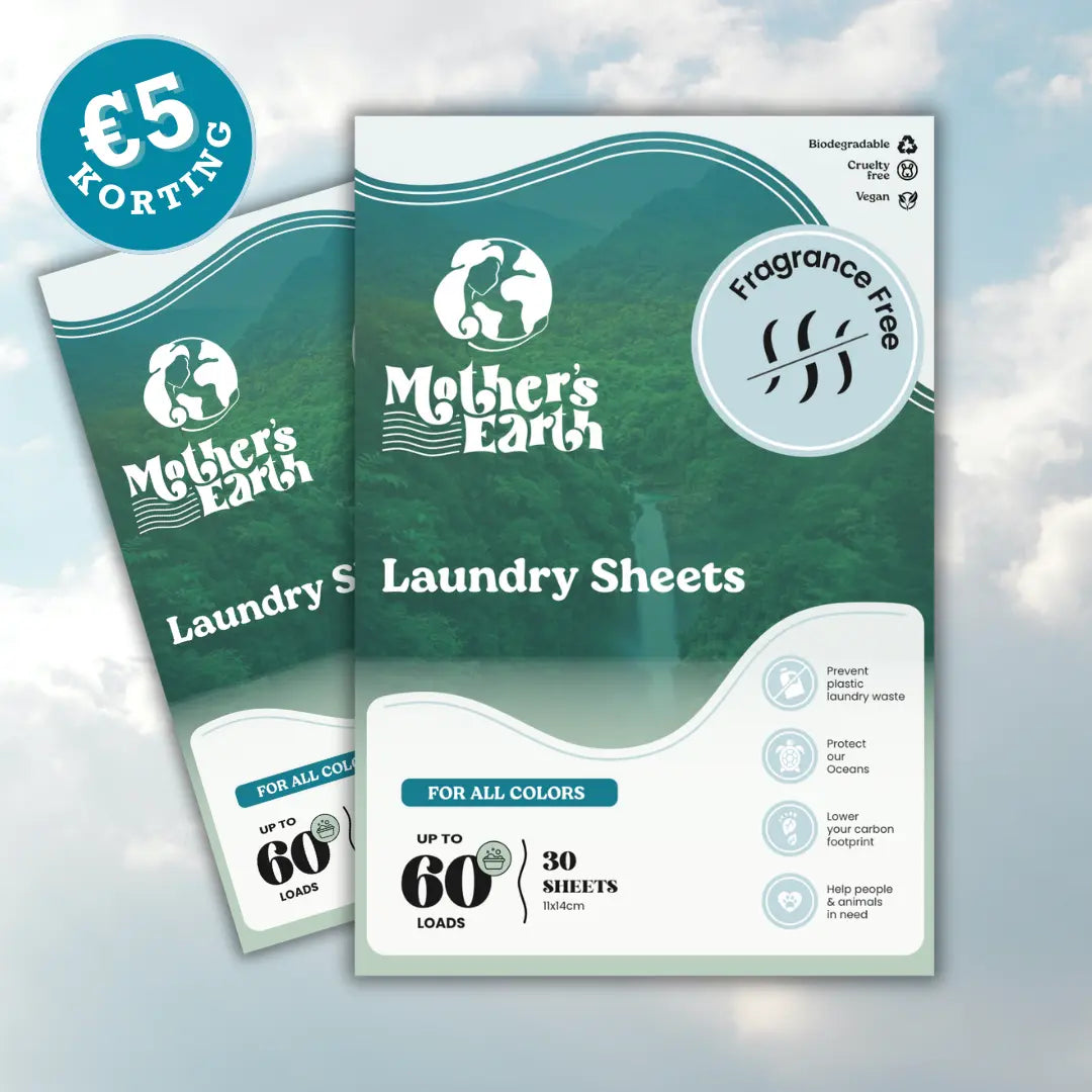 Milieuvriendelijke Wasstrips | 120 Wasjes Mother's Earth