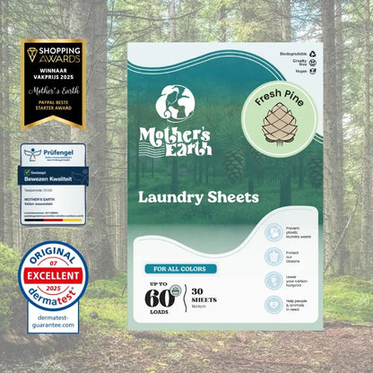 Milieuvriendelijke Wasstrips (TEST) Mother's Earth