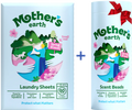 Milieuvriendelijke Wasstrips + Geurparels Voordeelbundel Mother's Earth